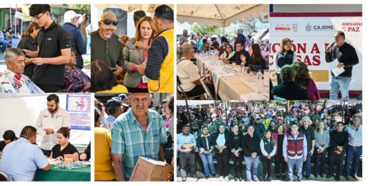 CON VIGÉSIMA OCTAVA FERIA DE LA PAZ Y JORNADA DE SERVICIOS BENEFICIA GOBIERNO MUNICIPAL A FAMILIAS DE PUEBLO YAQUI