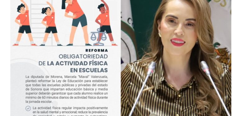 Propone diputada Marcela Valenzuela garantizar 60 minutos diarios de actividad física en escuelas de educación básica y media superior