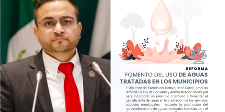 Fomenta René García uso de aguas tratadas en los servicios públicos municipales