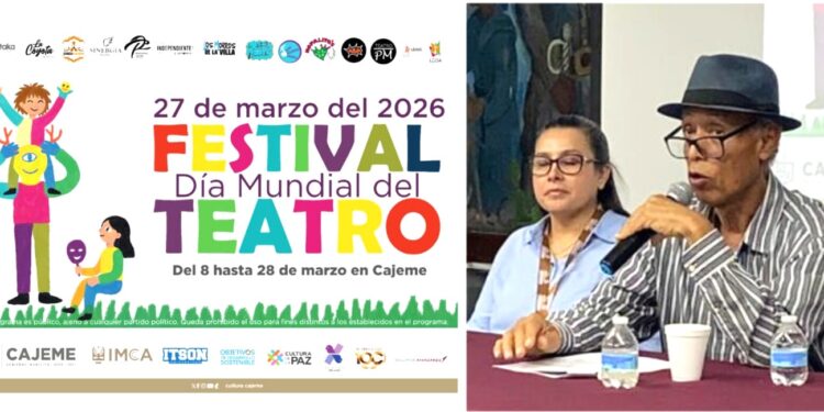 CELEBRAN EN CAJEME EL DÍA MUNDIAL DEL TEATRO