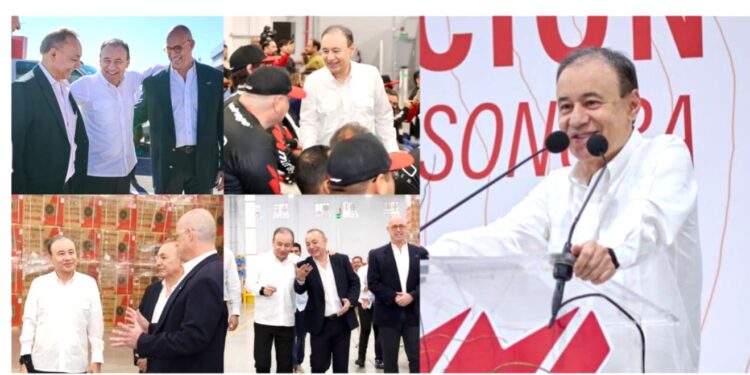 Gobernador Durazo convierte a Sonora en destino clave para la inversión; inaugura Centro de Distribución