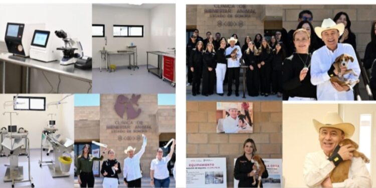 Inaugura Gobernador Durazo primera Clínica de Bienestar Animal gratuita en Sonora
