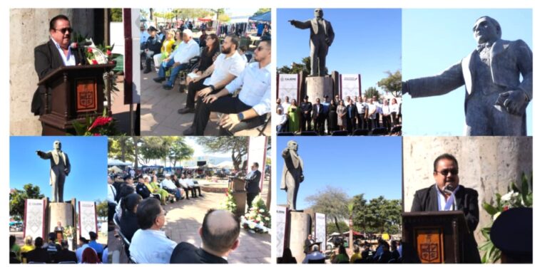 CONMEMORAN 220 ANIVERSARIO DE NATALICIO DEL EXPRESIDENTE BENITO JUÁREZ GARCÍA