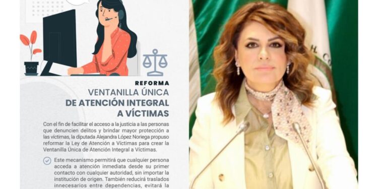 Menos trámites, más justicia para las víctimas: Alejandra López Noriega
