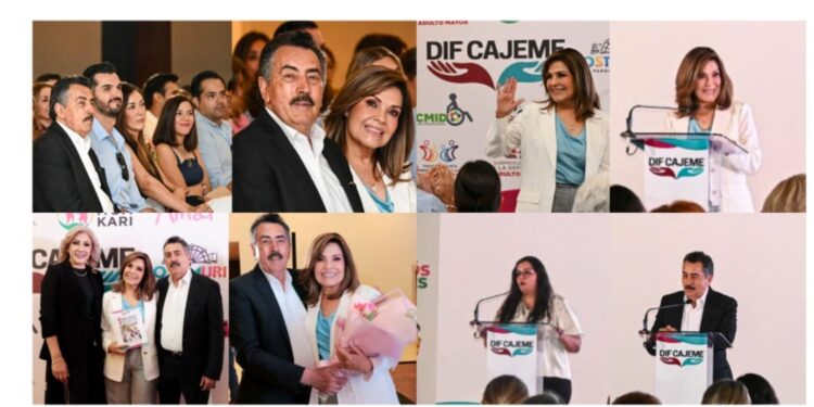 REAFIRMANDO SU COMPROMISO CON LAS FAMILIAS RINDE DIF CAJEME PRIMER INFORME