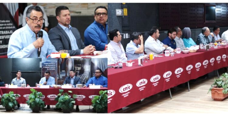 LAMARQUE IMPULSA DIÁLOGO DIRECTO CON CMIC PARA FORTALECER INFRAESTRUCTURA CON SENTIDO SOCIAL EN CAJEME