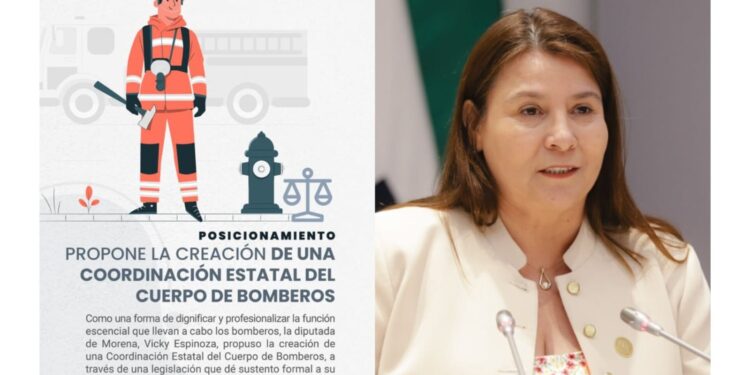“Es momento de dignificar a nuestros bomberos”: Vicky Espinoza