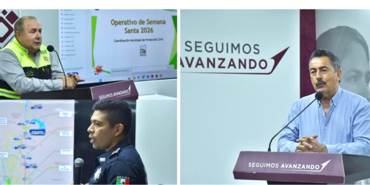 ALISTAN OPERATIVO DE SEMANA SANTA 2026 EN CAJEME