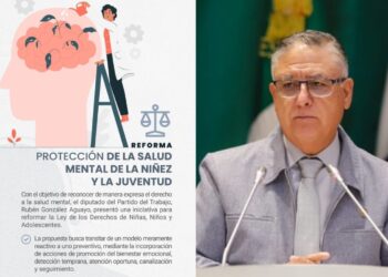 Busca diputado Rubén González fortalecer el derecho a la salud mental en niñez y adolescencia