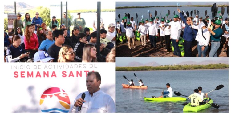 Gobierno de Sonora da banderazo a actividades de Semana Santa en el Estero El Soldado