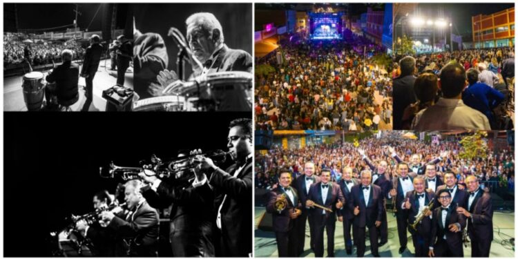 Vuelve a vibrar el Centro Histórico de Cananea, ahora con “La Sonora Santanera”