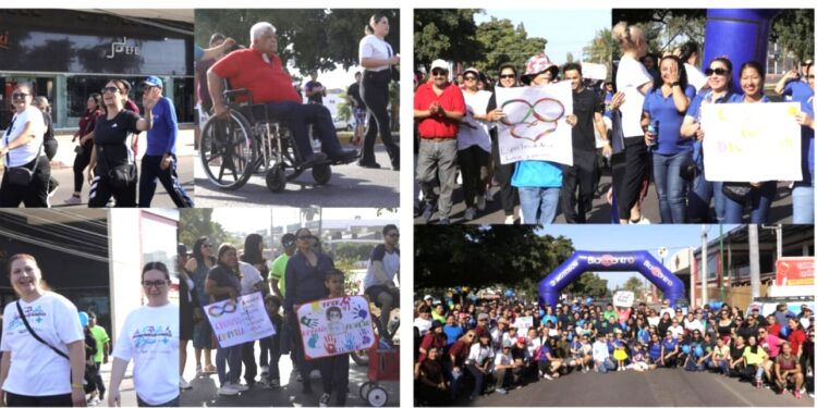 CAJEME SE UNE POR LA INCLUSIÓN CON CAMINATA CONMEMORATIVA POR EL AUTISMO