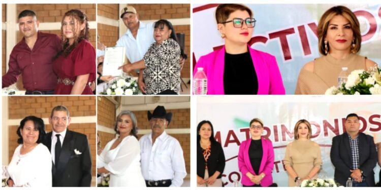Encabeza Esmeralda González Tapia Matrimonios Colectivos en Cananea