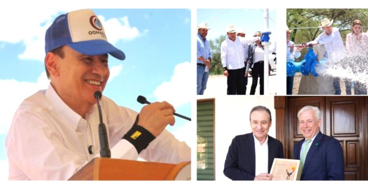 Más agua para Sonora: Gobernador Durazo impulsa proyectos hídricos en alianza con NADBank