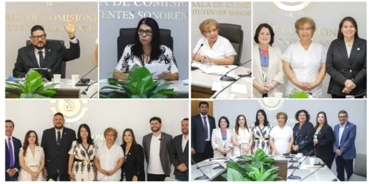 Avanzan dictámenes en comisiones del Congreso de Sonora