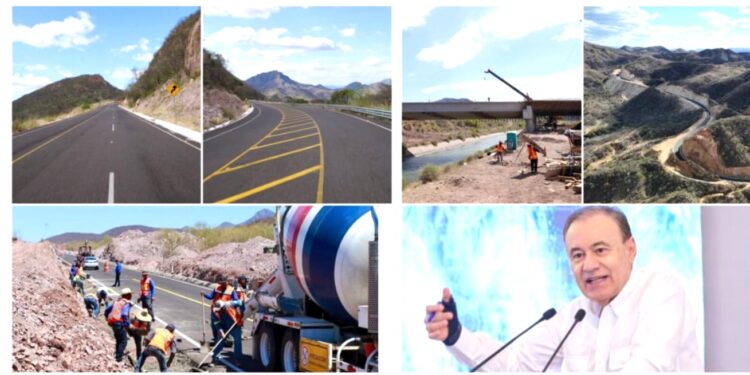 Durazo y Sheinbaum invierten 4 mil millones en modernización de la Guaymas-Chihuahua