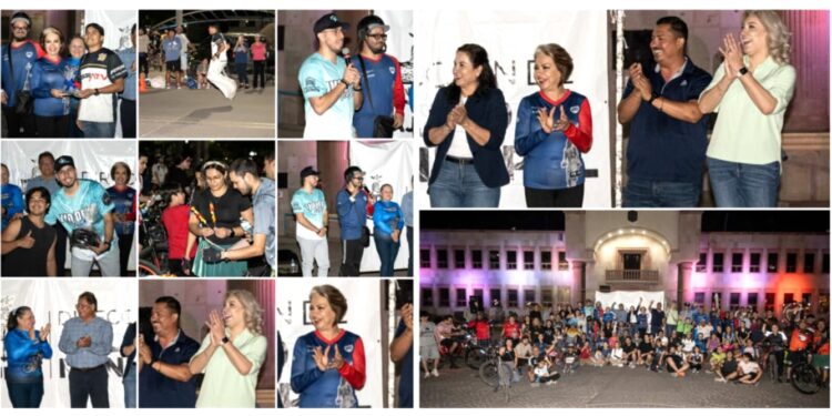 PEDALEAN EN CAJEME PARA CONMEMORAR DÍA MUNDIAL DE LA SALUD
