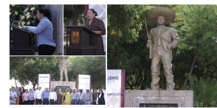 CONMEMORAN 107 ANIVERSARIO LUCTUOSO DEL GENERAL EMILIANO ZAPATA SALAZAR