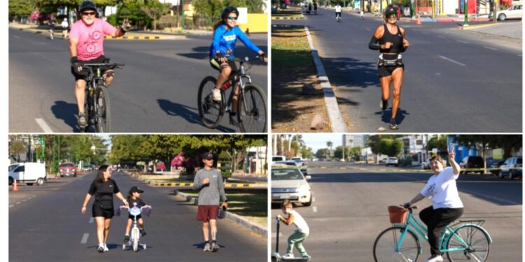 DOMINGUEANDO EN BICI Y + SIGUE CON GRAN ACEPTACIÓN DE LAS FAMILIAS CAJEMENSES