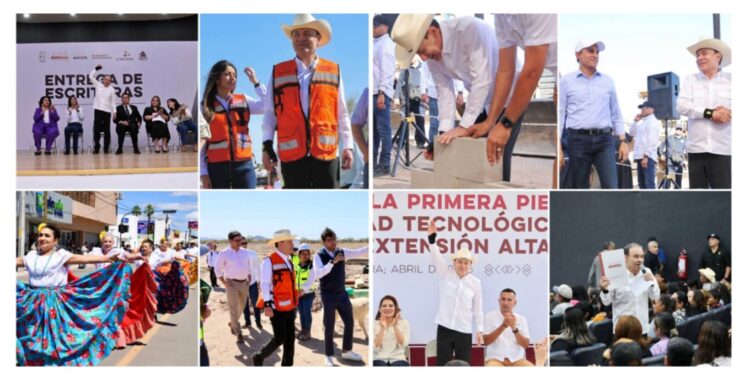 Gobernador Durazo transforma el noroeste de Sonora con universidad en Altar y vivienda en Caborca