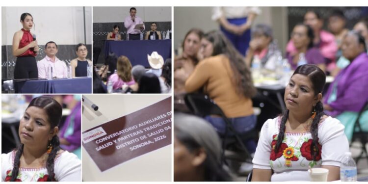 FORTALECE GOBIERNO ESTATAL Y MUNICIPAL ATENCIÓN COMUNITARIA EN SALUD CON CONVERSATORIO DE AUXILIARES Y PARTERAS EN CAJEME