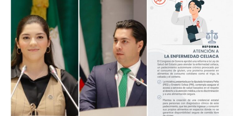 Congreso de Sonora aprueba acciones para la atención integral de la enfermedad celíaca