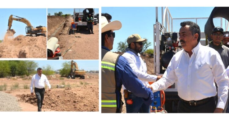 CON LA CONSTRUCCIÓN DE DOS NUEVOS COLECTORES AVANZA EFICIENCIA EN RED DE ALCANTARILLADO Y AGUA POTABLE DE CAJEME