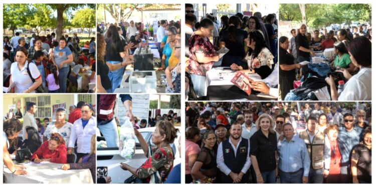 CON JORNADA 33 DE SERVICIOS Y FERIA DE LA PAZ BENEFICIA GOBIERNO MUNICIPAL A FAMILIAS DE LA COLONIA VILLAS DEL SUR