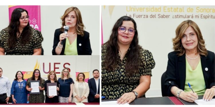 Fortalece Gobierno de Sonora vinculación académica entre DIF Sonora y Universidad Estatal de Sonora