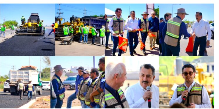 Arranca primera etapa de pavimentación de la ampliación de la calle Kino con inversión de Vertex Desarrollos