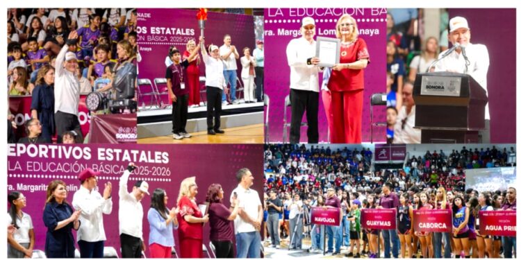 Gobernador Durazo impulsa a futuras promesas del deporte a través de competencias estatales