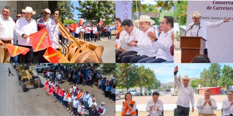 Durazo y Sheinbaum modernizan y conectan carreteras en Sonora con inversión de más de mil 600 millones