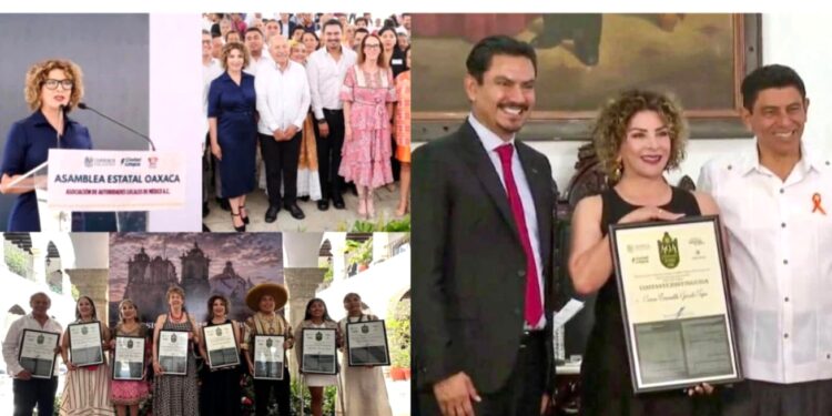Reconocen en Oaxaca el liderazgo municipalista de Esmeralda González