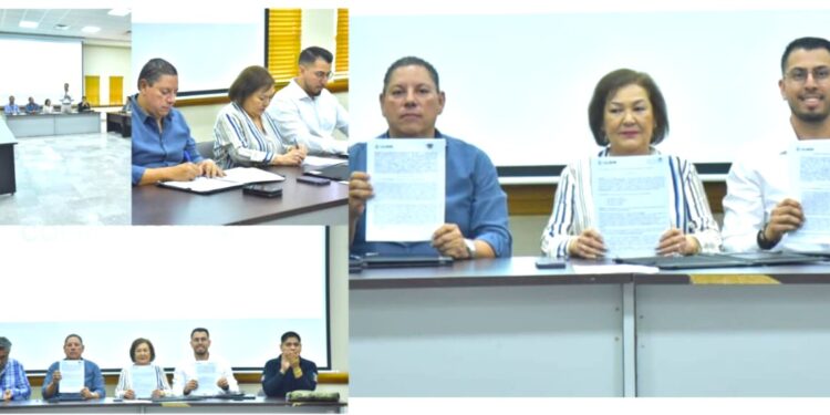 FIRMA GOBIERNO MUNICIPAL CONVENIO DE COLABORACIÓN EN SALUD CON UNIVERSIDADES