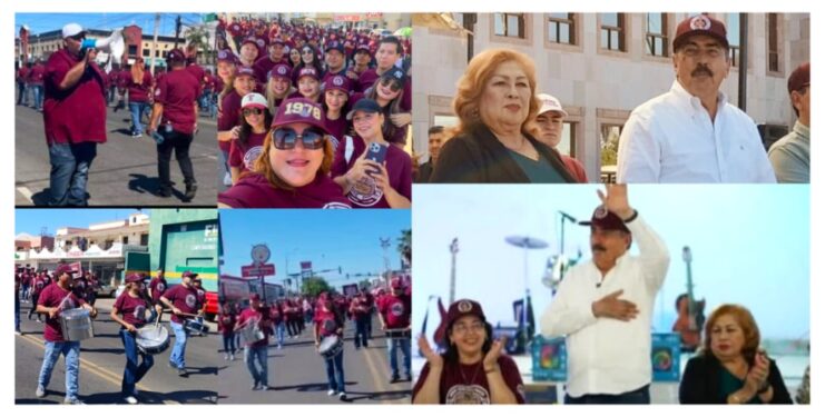 Motivante participación de personal de Sindicatura municipal durante desfile del día del trabajo