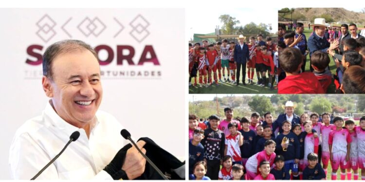 Gobernador Durazo forja futuros líderes del deporte con Mundialito Escolar 2026