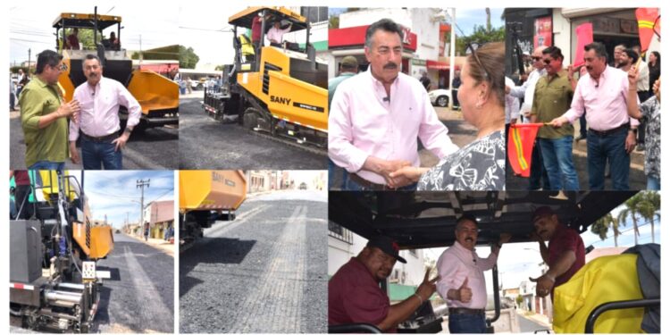 AVANZA PROGRAMA INTENSIVO DE REHABILITACIÓN DE PAVIMENTO EN CAJEME