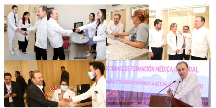 Gobernador Durazo impulsa capacitación a médicos con mil becas para fortalecer atención a la salud