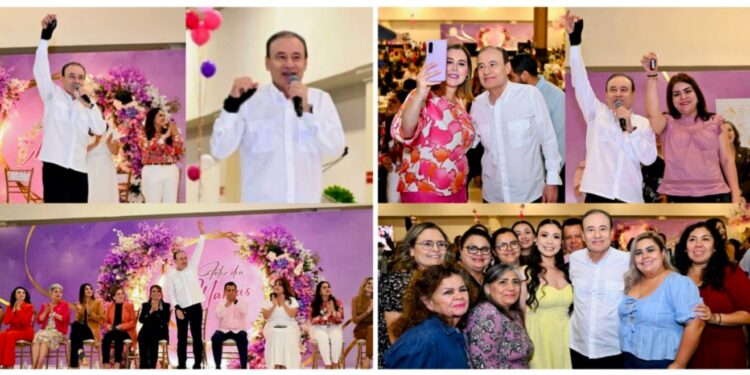 Gobernador Durazo reconoce a madres trabajadoras al servicio del Gobierno de Sonora