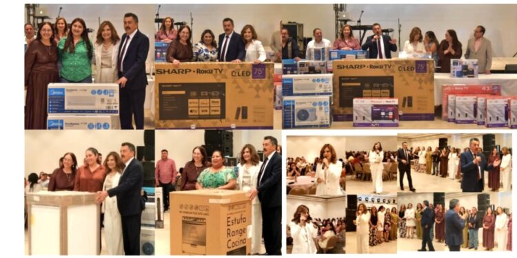 FESTEJA GOBIERNO MUNICIPAL A MÁS DE 800 MADRES TRABAJADORAS EN SU DÍA