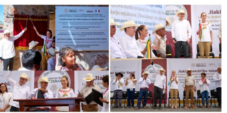 Durazo y Sheinbaum consolidan justicia histórica para el Pueblo Yaqui con más de 18 mil millones en acciones de agua, territorio y educación