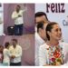 ACOMPAÑA LAMARQUE A CLAUDIA SHEINBAUM EN ENTREGA DE TARJETAS DE PENSIÓN MUJERES BIENESTAR EN CAJEME