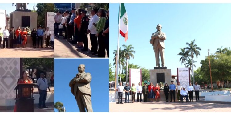 CONMEMORA AYUNTAMIENTO 131 ANIVERSARIO DEL NATALICIO DEL GENERAL LÁZARO CÁRDENAS DEL RÍO
