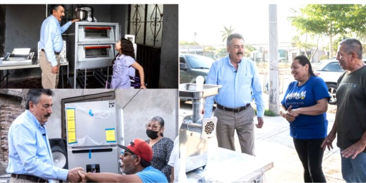 ENTREGA JAVIER LAMARQUE APOYOS QUE TRANSFORMAN VIDAS EN CAJEME