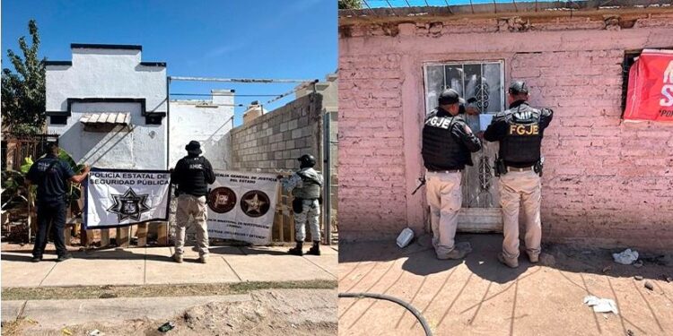 Aseguran drogas en cateos en Hermosillo, Cajeme y Bácum