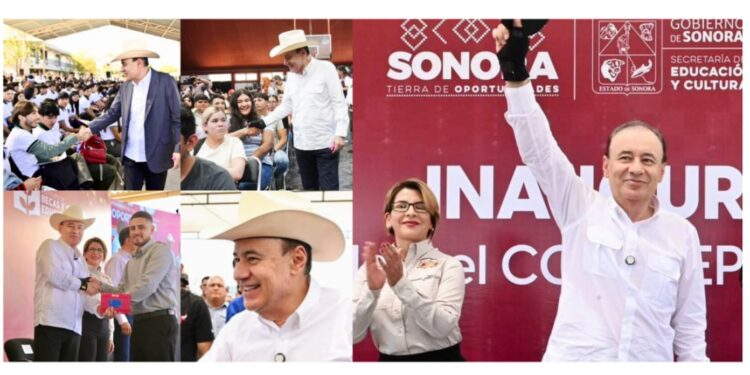 Fortalece Gobernador Durazo acceso a preparatoria con nuevos planteles y más espacios en Sonora
