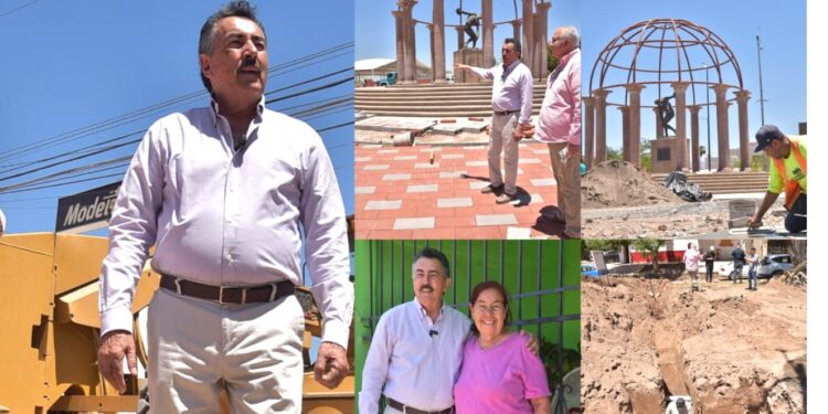 SUPERVISA JAVIER LAMARQUE OBRAS QUE TRANSFORMAN A CAJEME Y ATIENDE DE FORMA DIRECTA NECESIDADES DE FAMILIAS