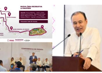 Anuncia gobernador Alfonso Durazo nueva Línea Recreativa La Sauceda