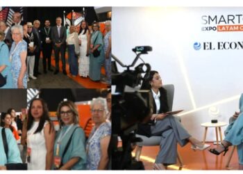 ALCALDESA  DE CANANEA ESMERALDA GONZÁLEZ  PARTICIPA EN  SMART CITY EXPO LATAM EN PUEBLA