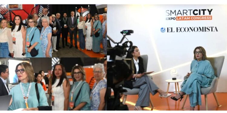 ALCALDESA  DE CANANEA ESMERALDA GONZÁLEZ  PARTICIPA EN  SMART CITY EXPO LATAM EN PUEBLA